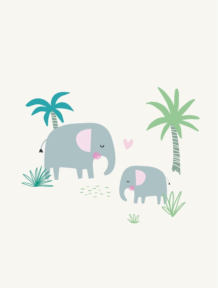 Elephants In The Jungle