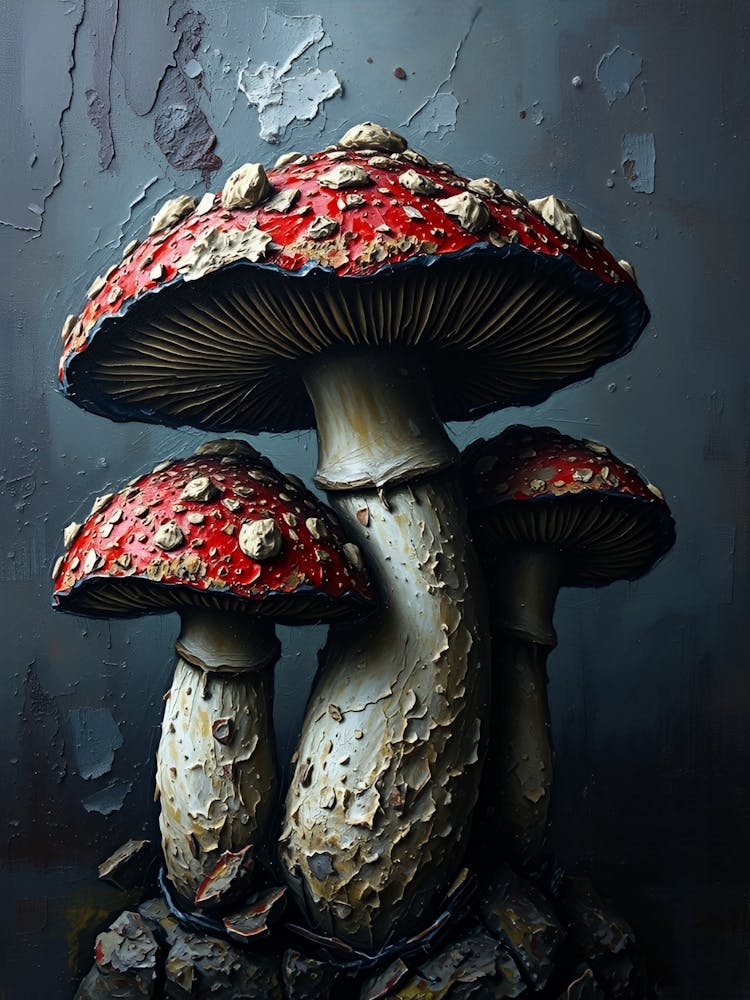 Mushroom Painting