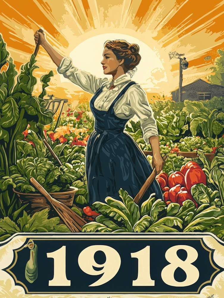 Aihrgdesign A Vintage Wartime Poster Promoting Victory Garden 0fb707f4 4bbe 45aa 854a Fb139b878767 0