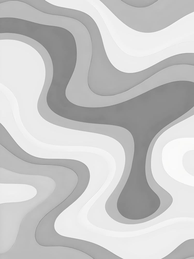 Abstract Gray And White Pattern