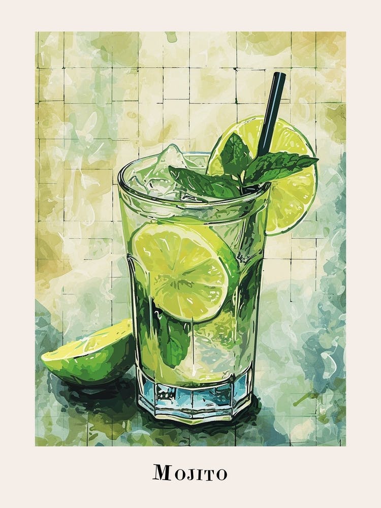 Mojito Tile Poster 3
