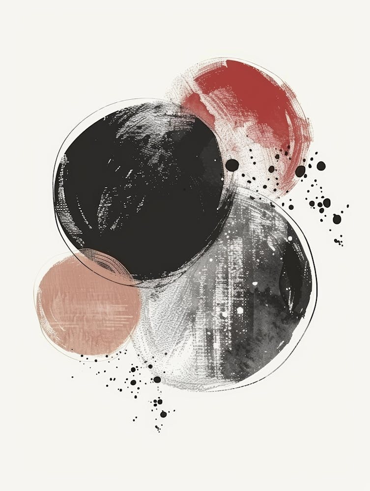 Abstract Circles Canvas Print 24