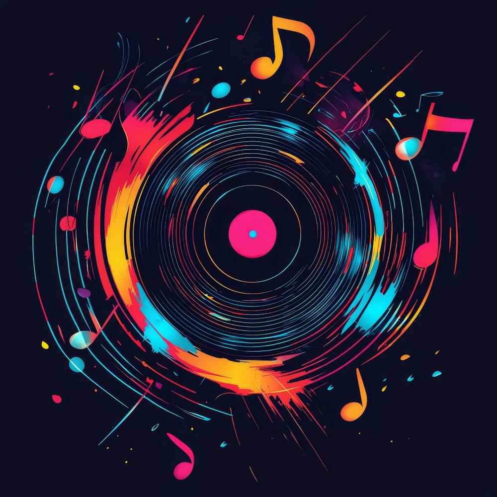 Notes de Musique Colorées