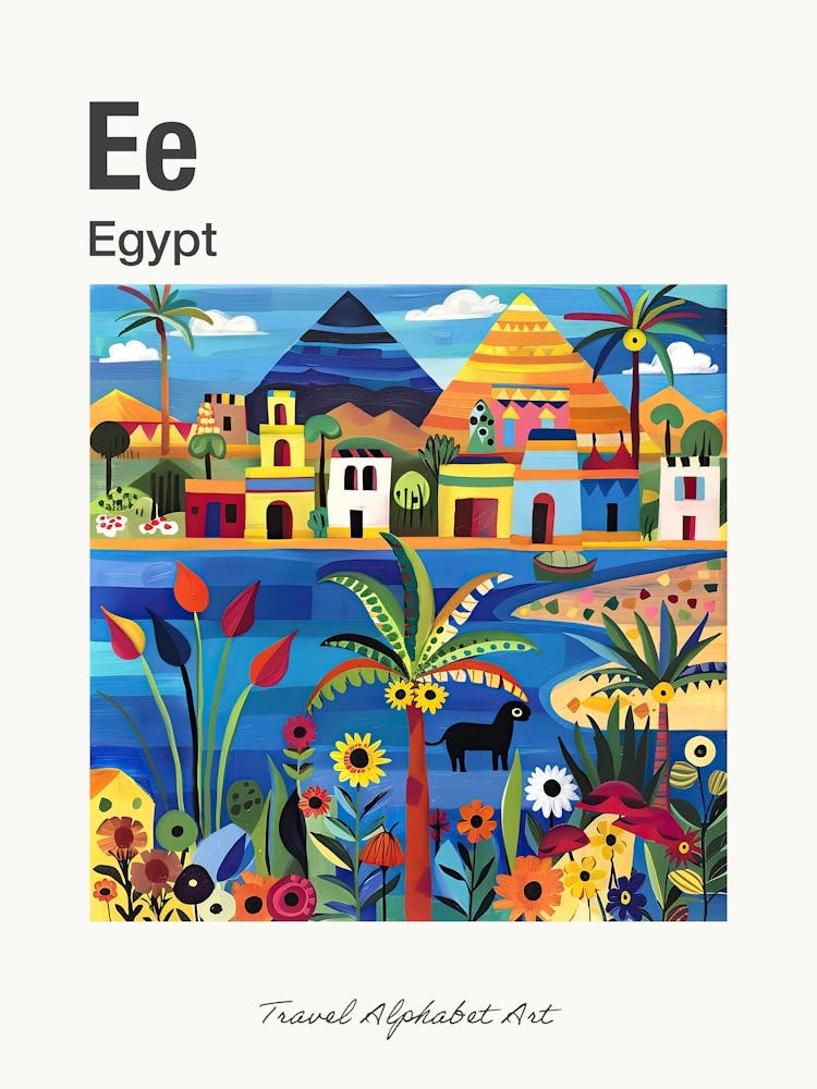 Kids Travel Alphabet  Egypt 4