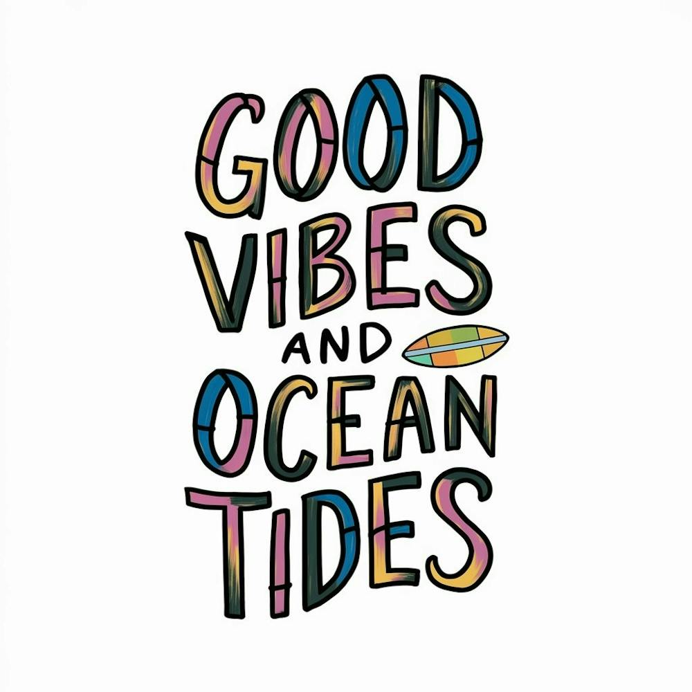 Good Vibes And Ocean Tides 1