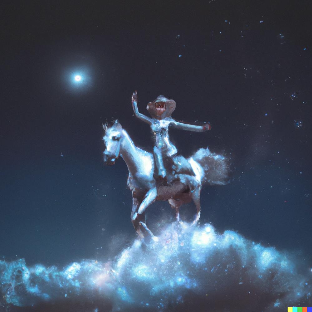 AI Digital Art | Born Free II | Wilfredo x DALL-E