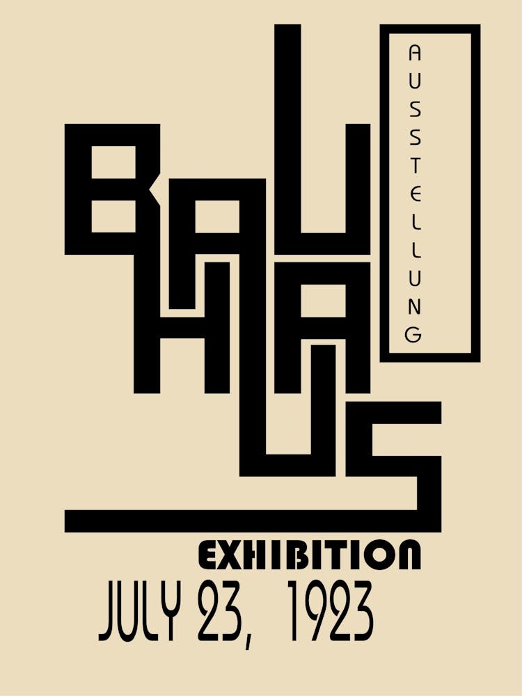 Bauhaus Exhibtion 23 July