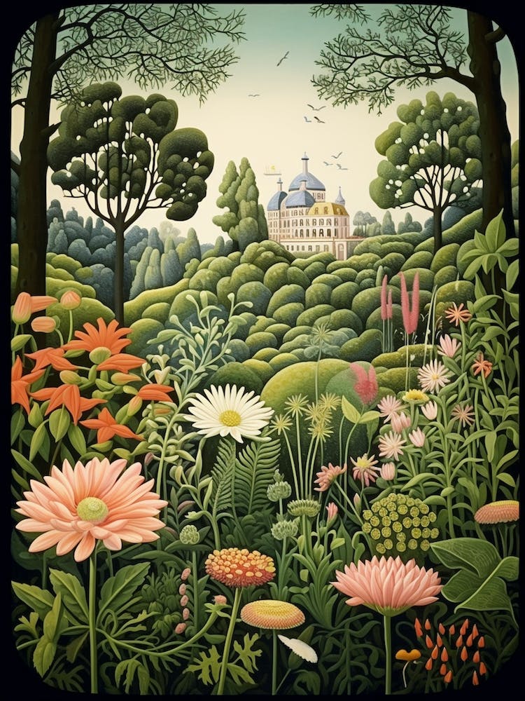 Gothenburg Botanical Garden Sweden Henri Rousseau Style 2