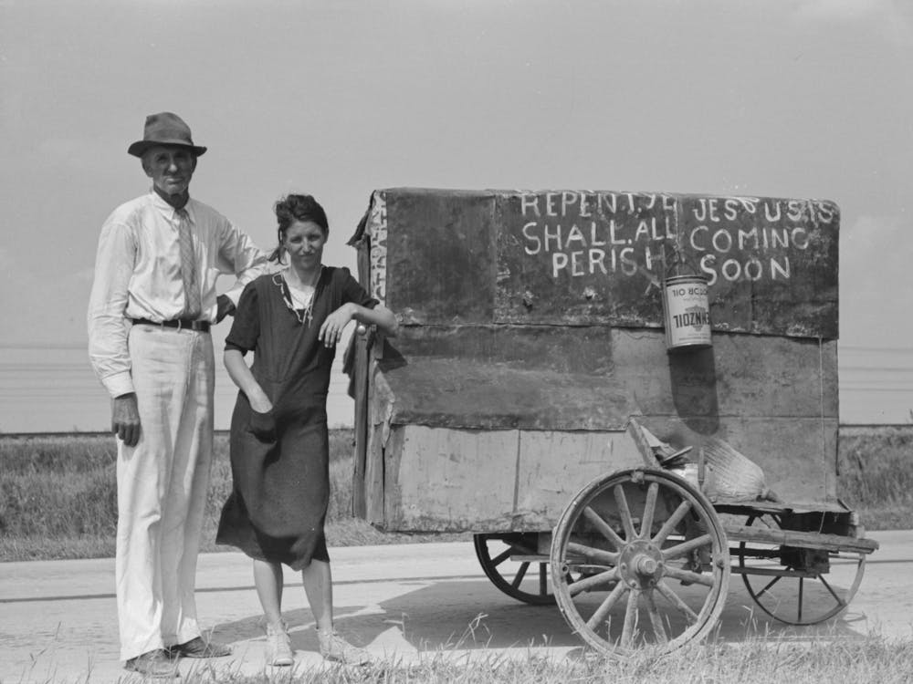 Traveling Evangelists Between Lafayette And Scott, Louisiana, They Have Spent Twenty Five Years On The Road Preachin