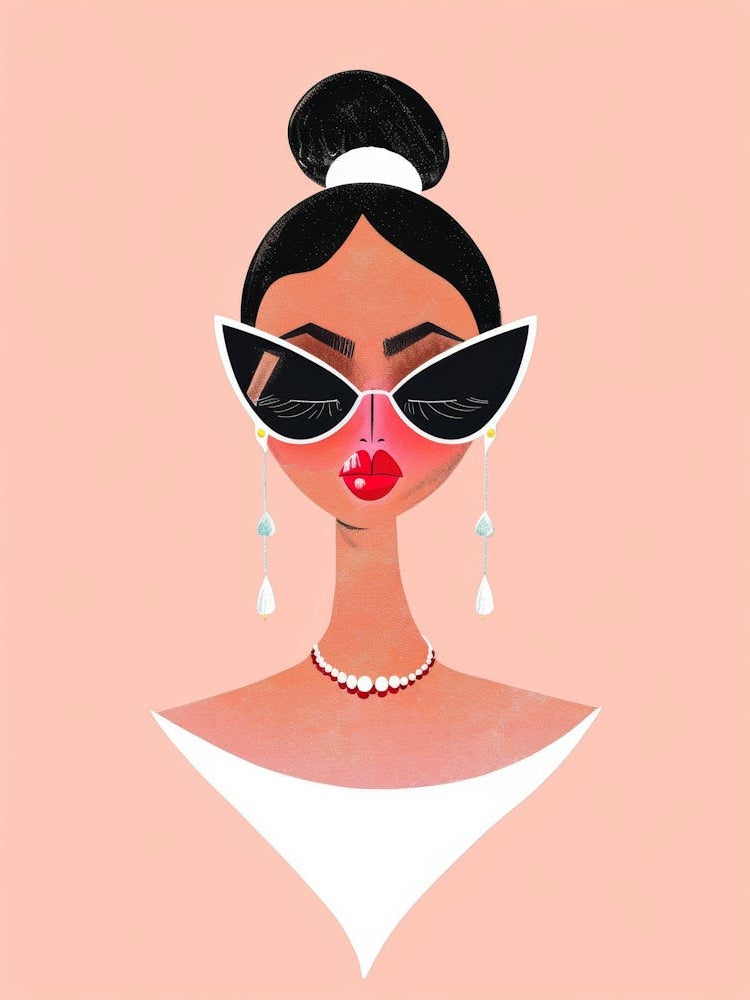 Black Woman In Sunglasses 6