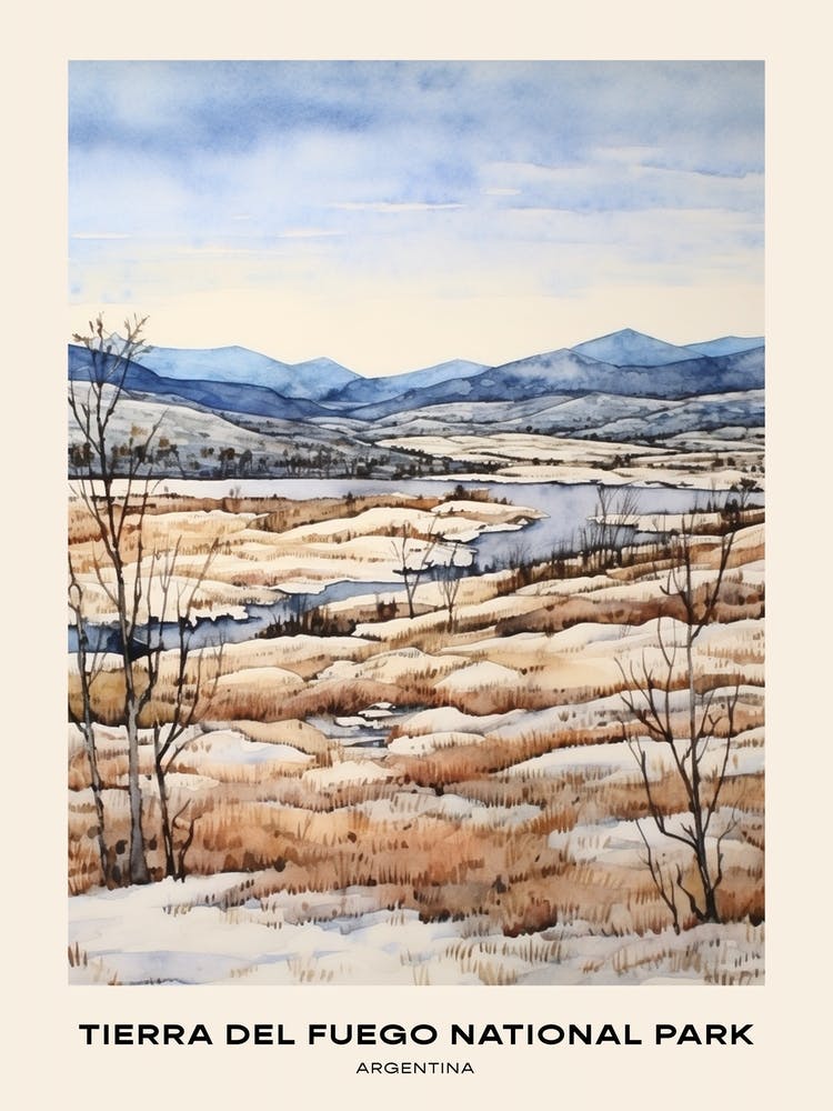 Tierra Del Fuego National Park Argentina 2 Poster