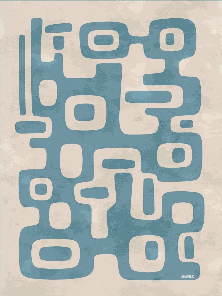 Minimalist Mid Century Modern Composition