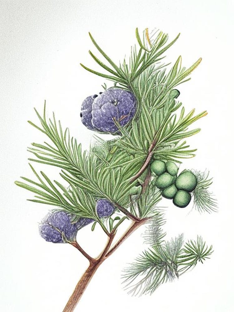 Juniper Herb Pencil Colour