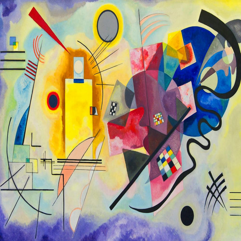 Wassily Kandinsky Jaune Rouge Bleu