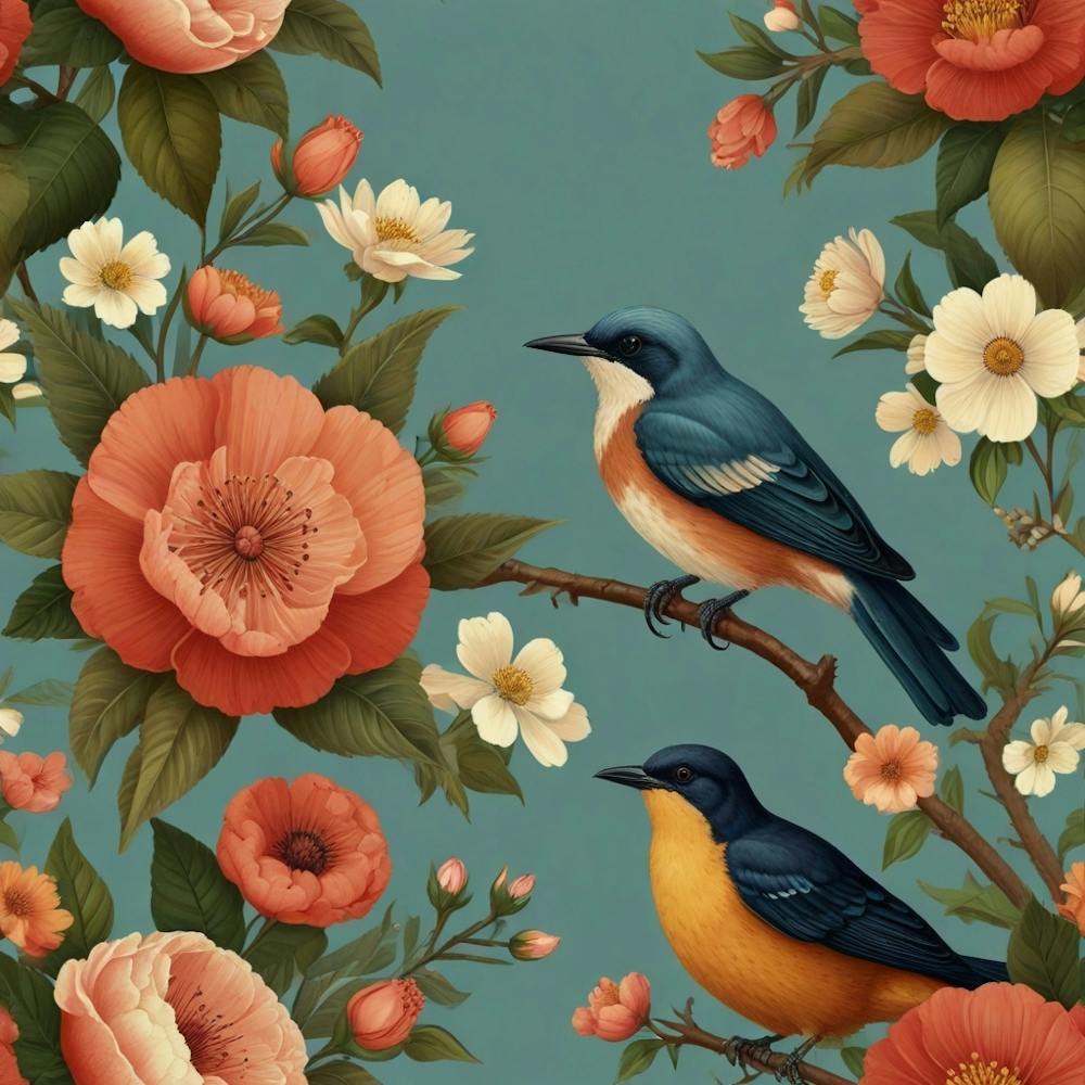 Birds On A Branch
