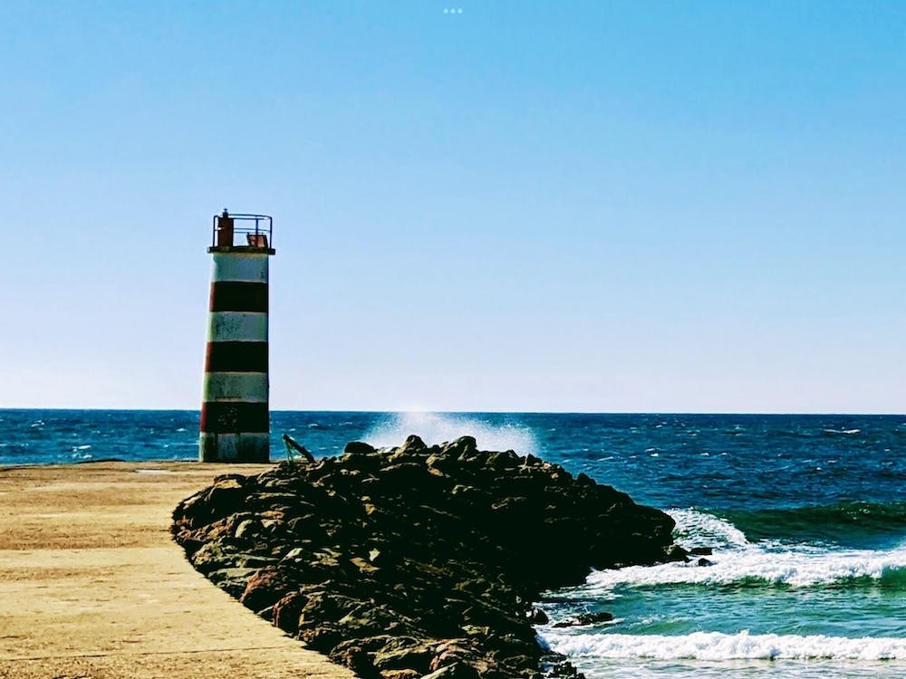 Lighthouse On The Beach