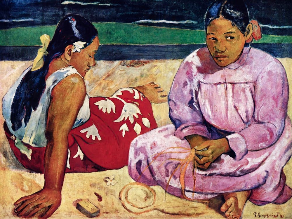 Tahitian Women On The Beach (1891), Paul Gauguin