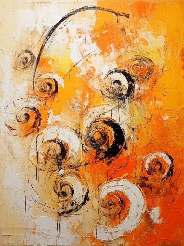Snail Abstract Expressionism 1