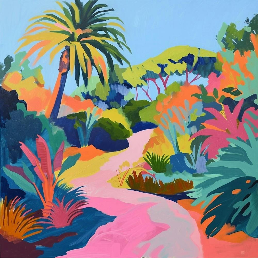 Colourful Gardens San Diego Botanic Garden Usa 4