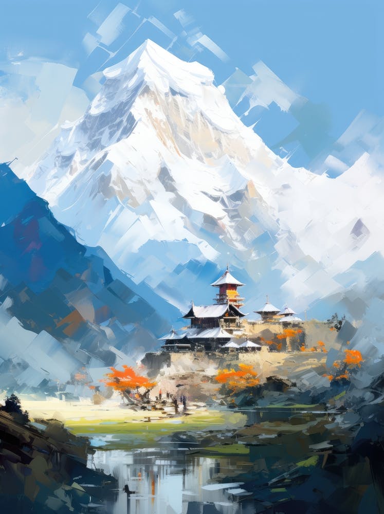 Bhutan Painting