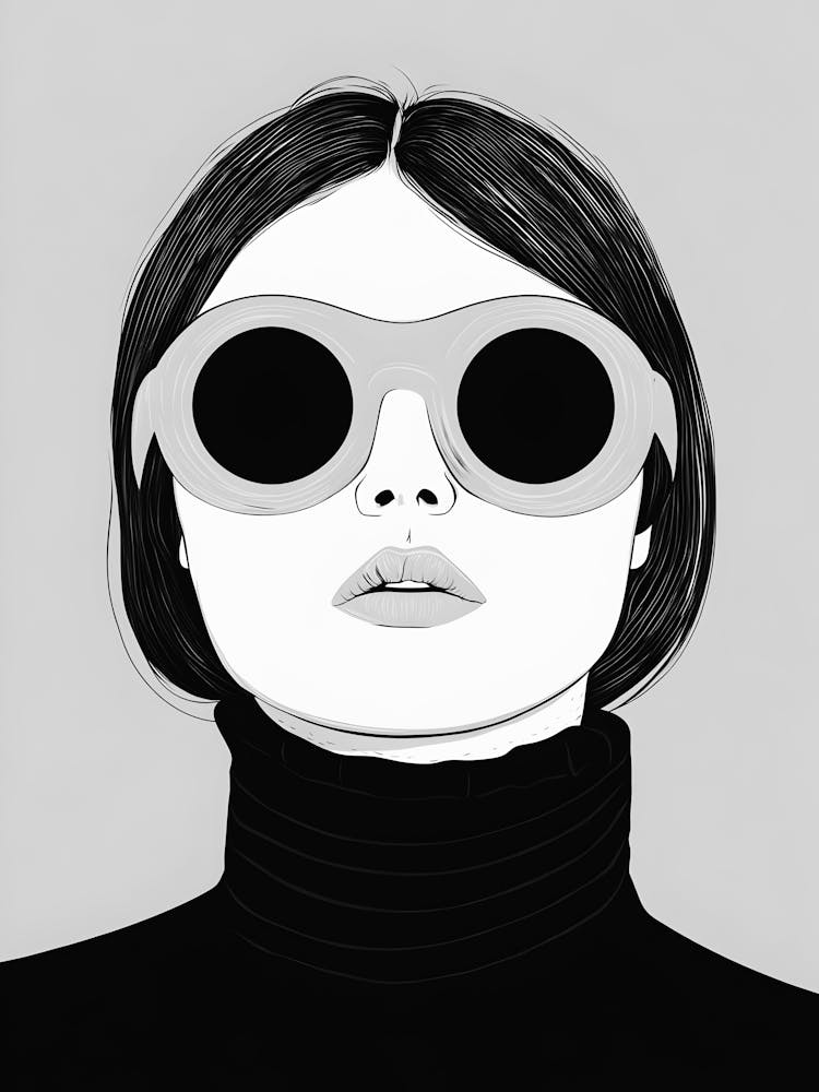 Black And White Illustration 11