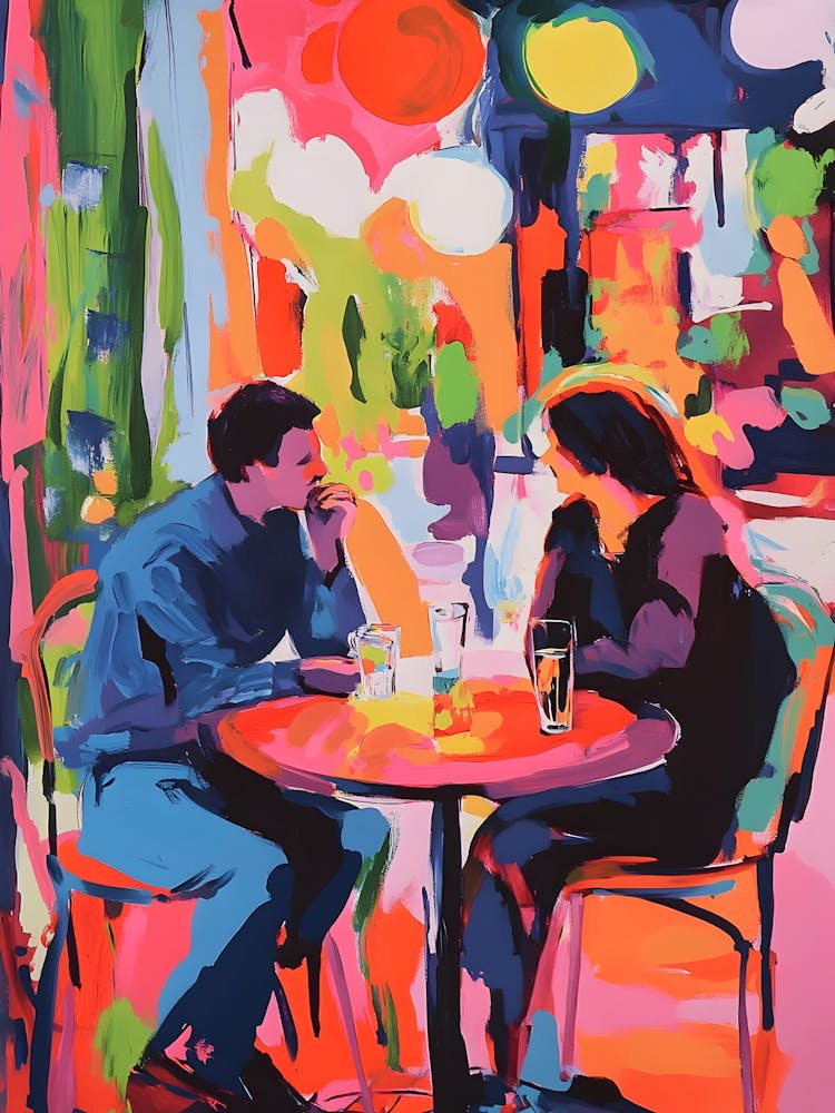 Couple At Table