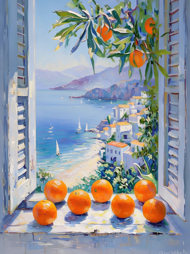 Open Window Henri Matisse Print - Henri Matisse Style Fauvism Painting 1