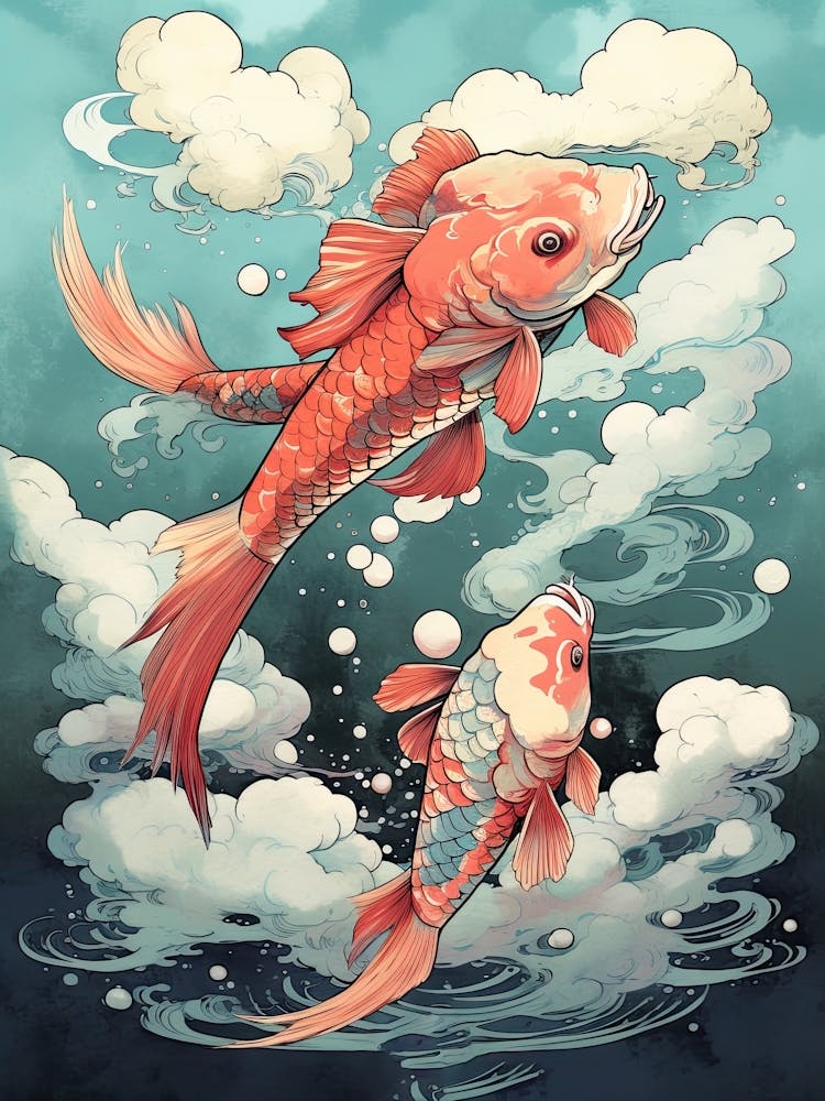 Fish Lanterns Japanese Kitsch 1