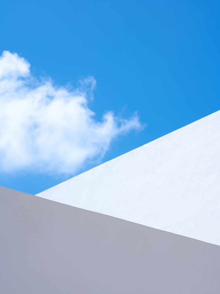 Abstract Architecture Blue Sky & Clouds