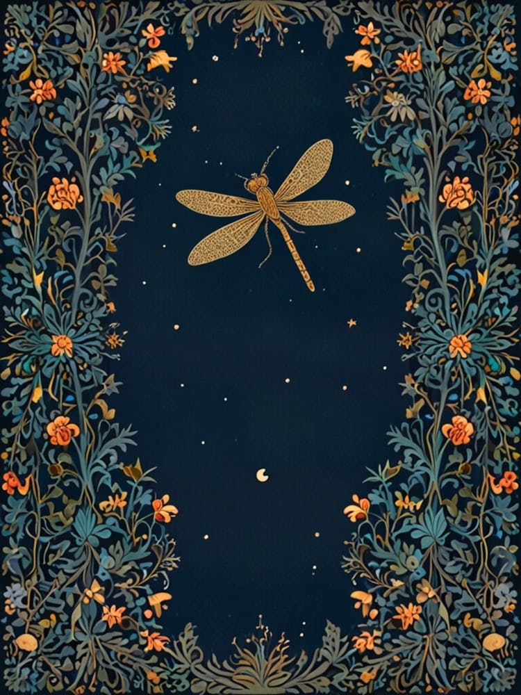 William Morris Dragonfly 4