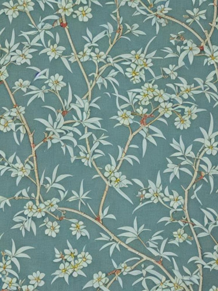 Japanese Snowbell 2 tree Vintage Botanical