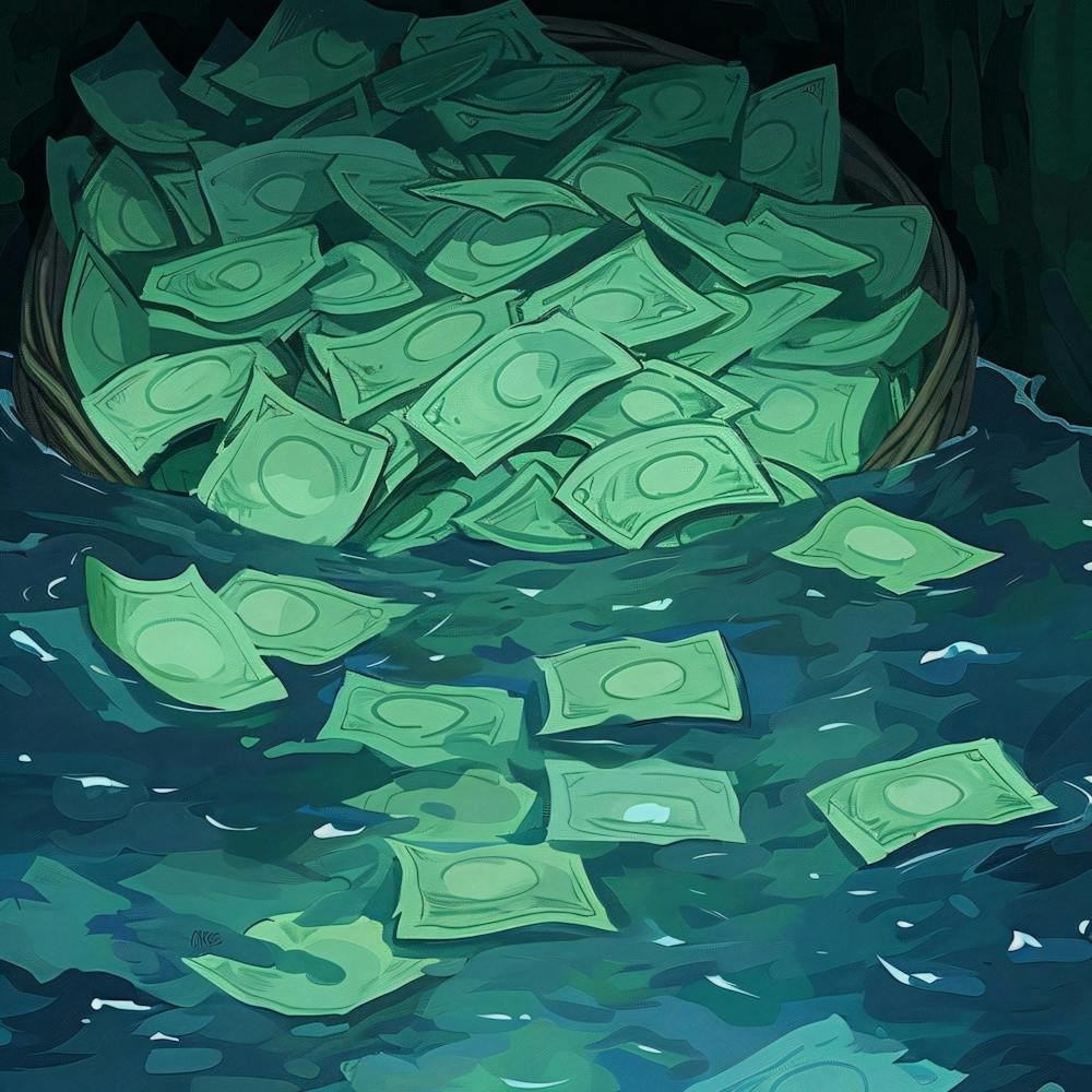 Money In The Water