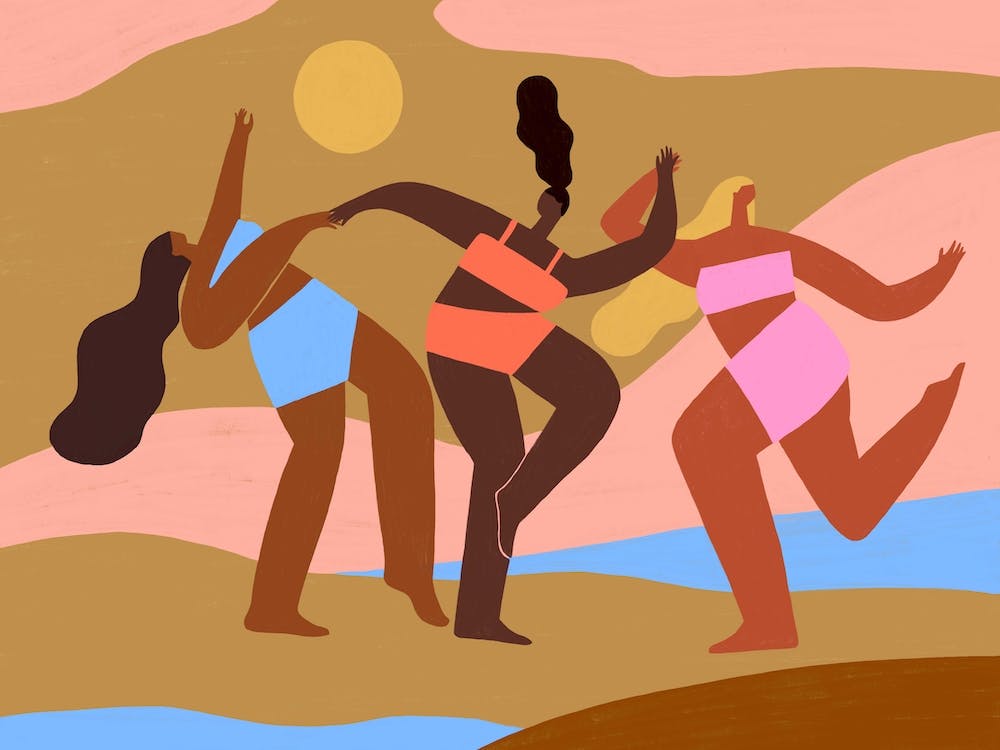 Sisterhood Brown & Pink
