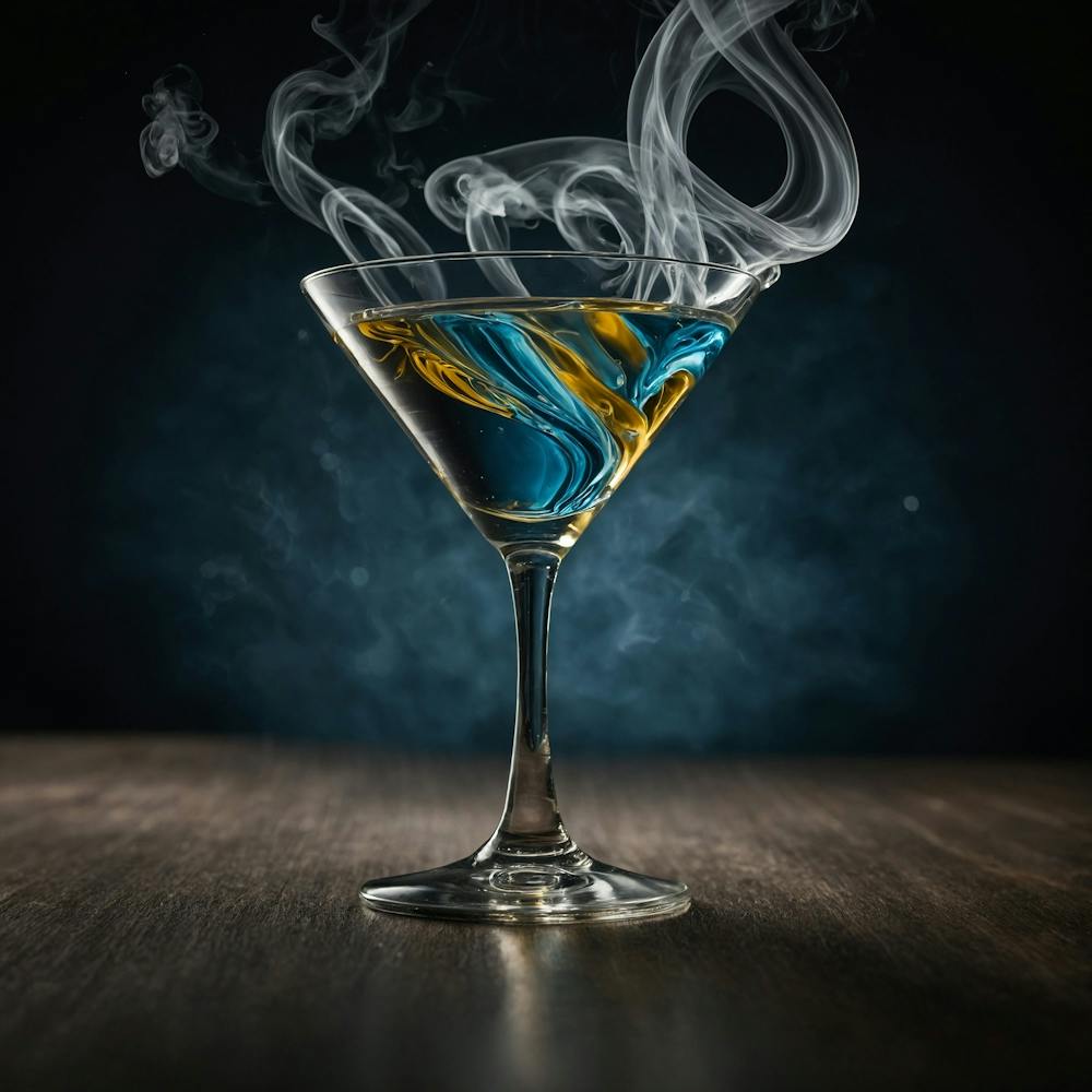 Smoke In A Martini Glass