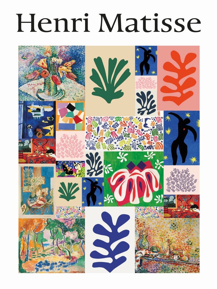 Henri Matisse Cutout Collage