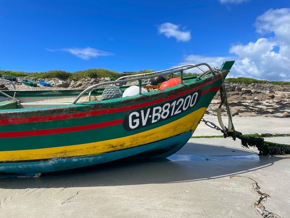 Fishing Boat On The Beach