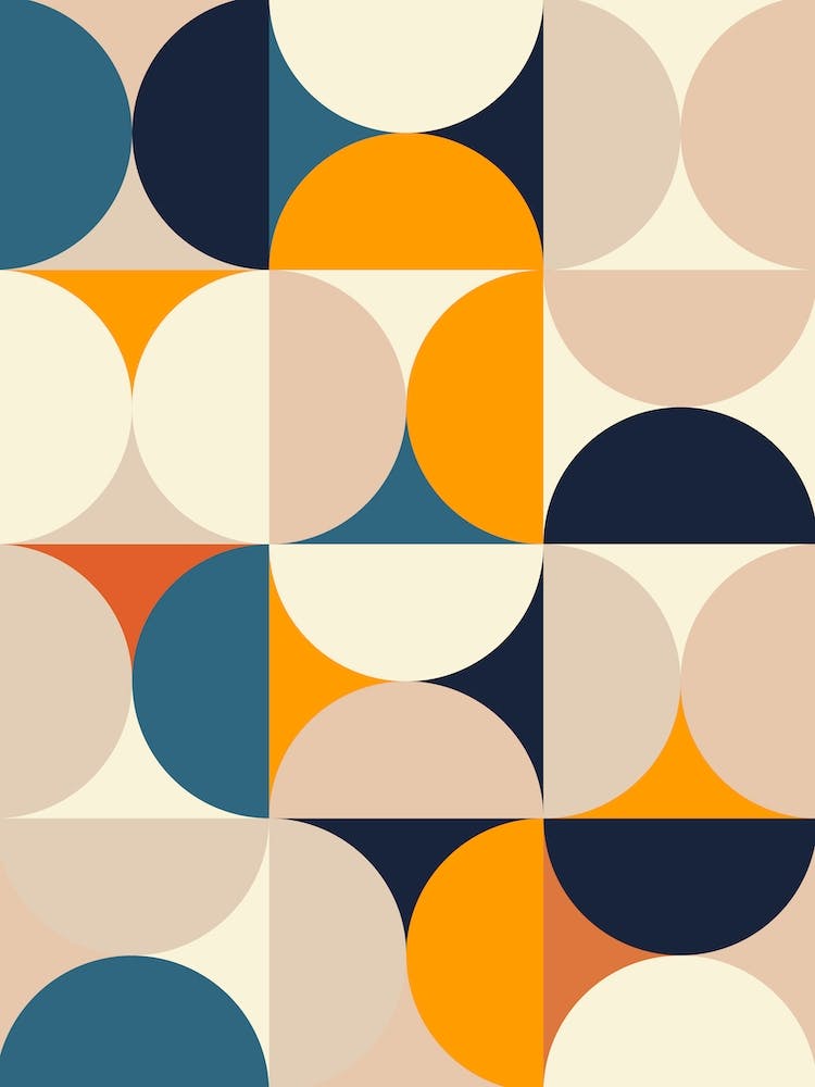 Mid Century Pastel 5