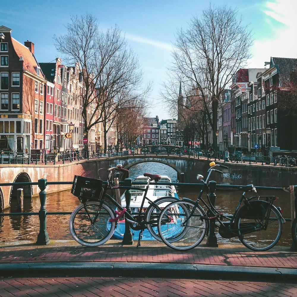 Amsterdam Canal Bikes Square