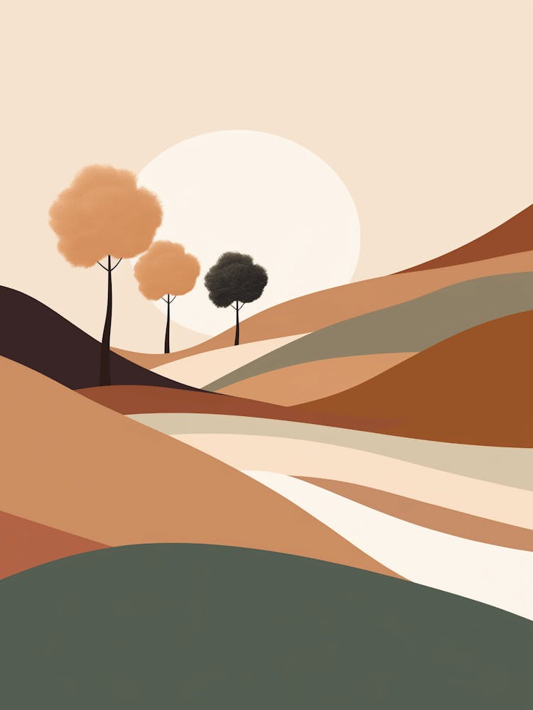 Abstract Landscape 1 Neutral