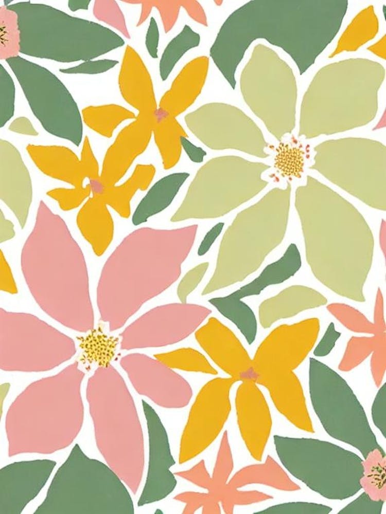 Lilies Pastel Floral 1 Flower