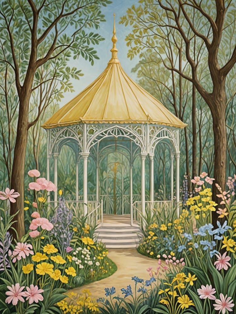 Pavilion In The Garden