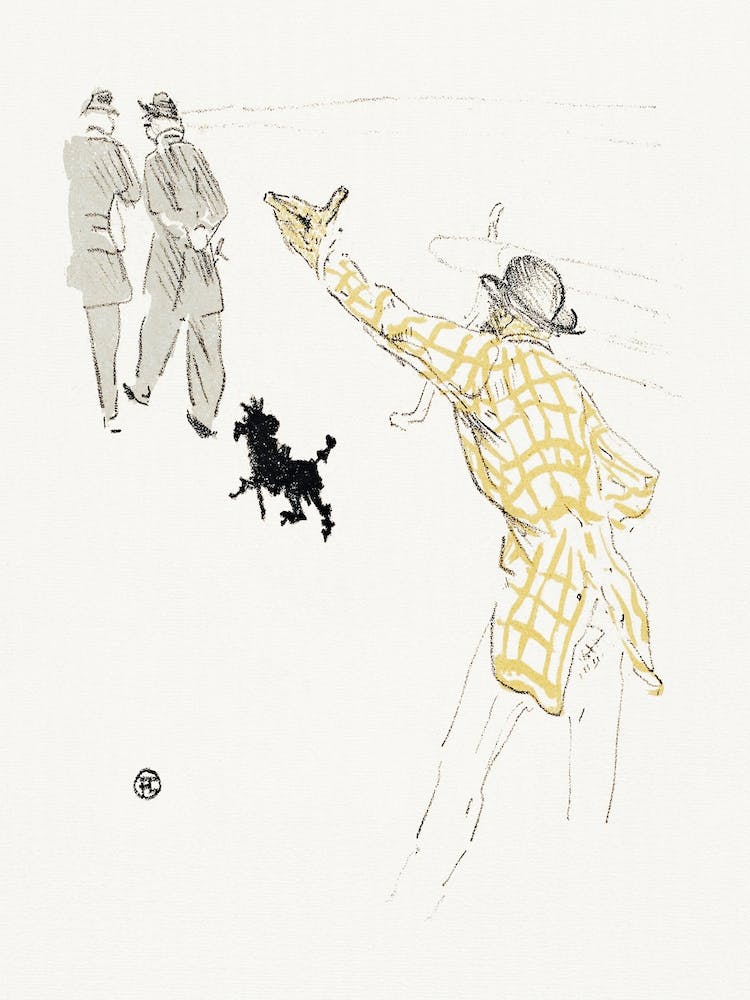 Cover For Le Fardeau De La Liberté (1897), Henri de Toulouse-Lautrec