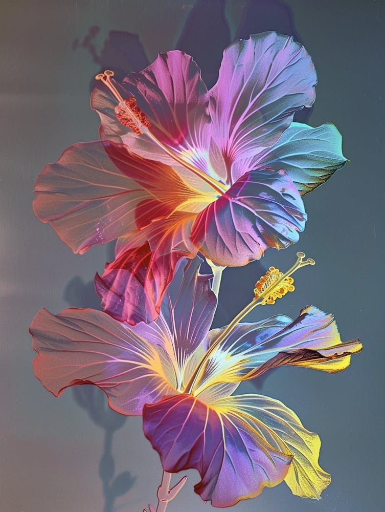 Iridescent Flower Hibiscus 3