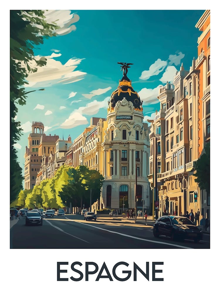 Affiche de voyage Espagne