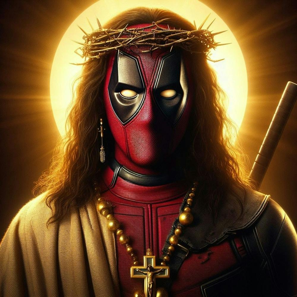 Marvel's Deadpool als Jesus (marvel jesus)