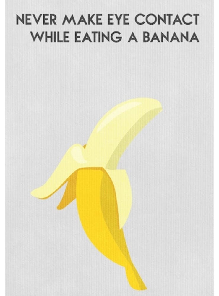 Never Make Eye Contact While Eating A Banana