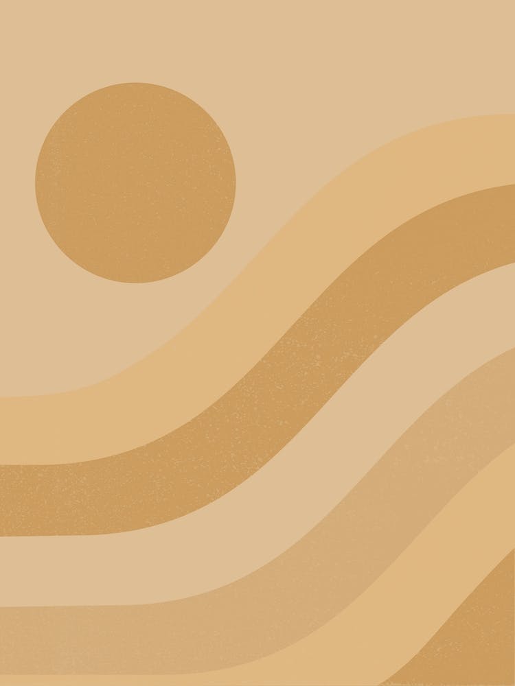 Abstract Sun Stripes
