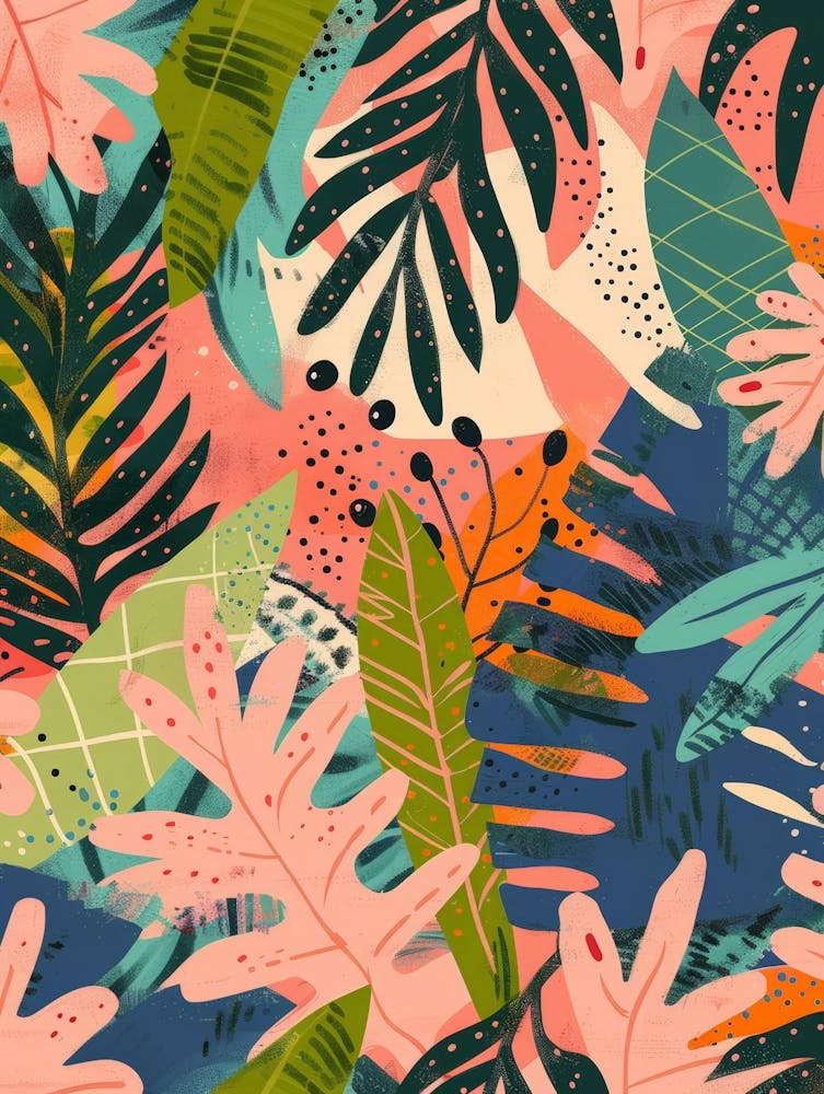 Tropical Leaves Pattern 1