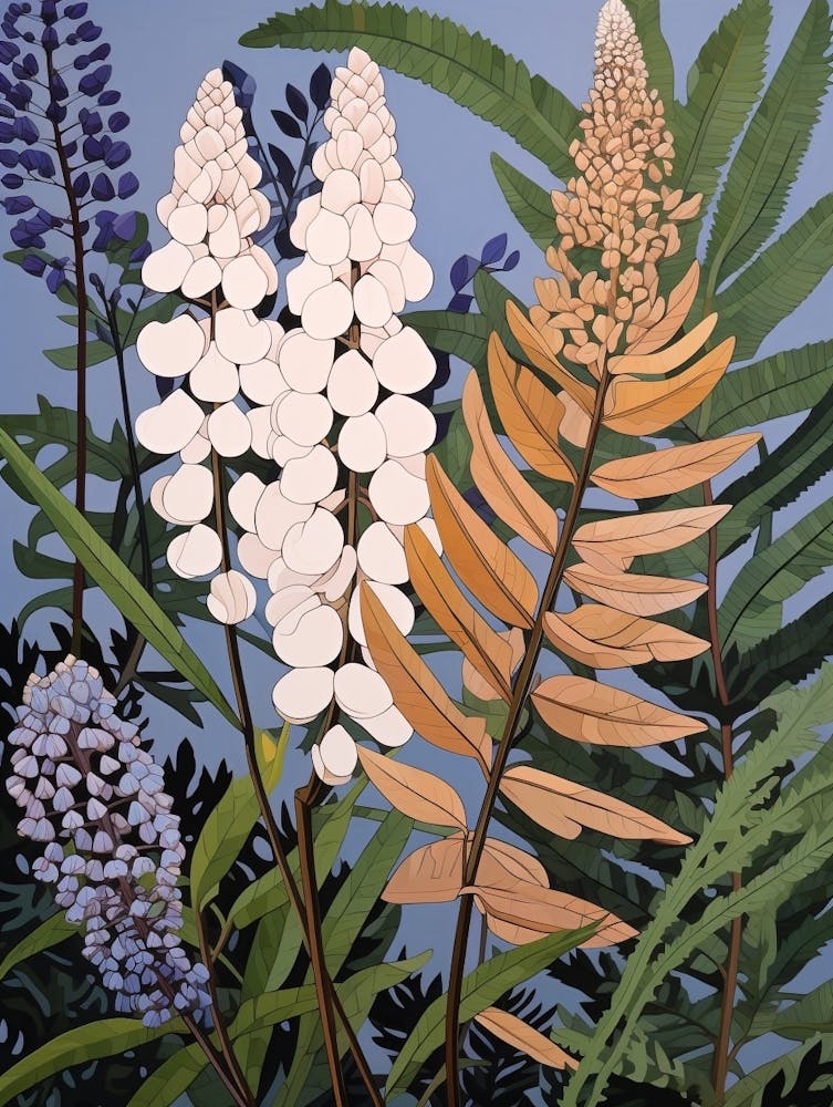 Flower Illustration Bluebonnet 3