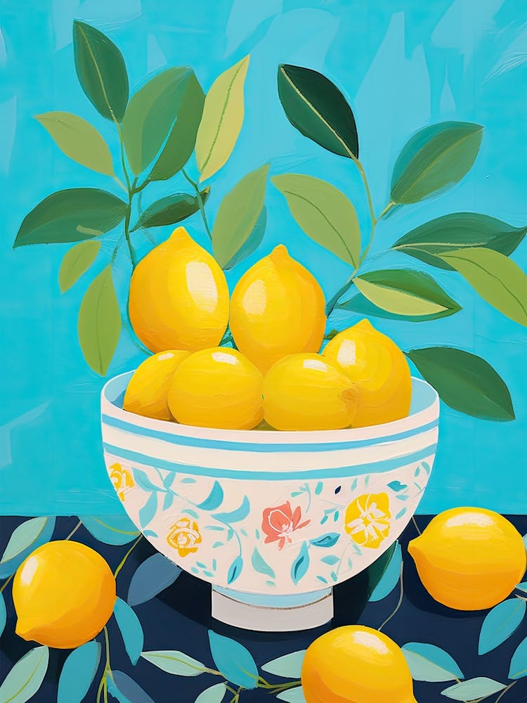Trendy Kitchen Lemon Summer